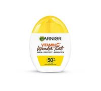 Garnier Vitamin C* Wonder Tint SPF50+, Dark Shade, All-In-1 Tinted Fluid, Even, Protect and Brighten Skin, 5% Vitamin C*, Niacinamide, Glycerin - 40ml