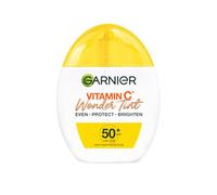 Garnier Vitamin C* Wonder Tint SPF50+, Medium Shade Tinted Fluid, 40ml | With 5% Vitamin C*, Niacinamide and Glycerin, Evens, Protects and Brightens Skin, All-In-1 Tinted Fluid