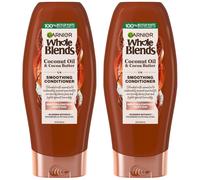 Garnier Whole Blends Smoothing Conditioner 2 Count