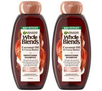 Garnier Whole Blends Smoothing Shampoo 2 Count