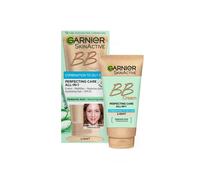 NEW & IMPROVED Garnier Oil-Free Perfecting All-in-1 BB Cream, Shade Light, Tinted Moisturiser SPF25, Mattifies Skin & Evens Complexion, With