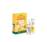 Garnier Women's Vitamin C* Brightening Routine - Serum + Daily UV Glow Fluid Garnier Multicolor