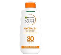 Garnnier Ambre Solaire Hydra 24 Hour Sun Lotion Spf 30 200ml - Protect Your Skin While Out In The Sun With Ambre Solaire.