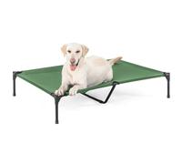 Garnpet XL Elevated Dog Bed for Large Dogs, Extra Raised Dog Cot Beds, Heavy Duty Pet Cots with Durable Supportive Teslin Recyclable Mesh, Indoor & Outdoor Pet Bed