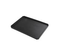 GAROEN Breakfast Tray Hotel Tea Tray Household Water Cup Tray Rectangular Large and Medium Tea Table Frosted Coffee Table Tray (C)