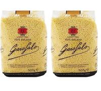 Garofalo Pepe Bucato Italian Soup Pasta - Vegan and Small Pasta Shape, 500g (Pack of 2)