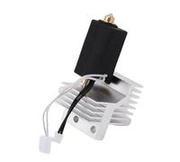 Garosa 0.2mm Ceramic Hotend Replacement for Hotend Kit for Carbon Oxide Coated Heatsink Hardened Steel Nozzle Tungsten Carbide Coating Smooth Printing Uniform Heating with Silicone