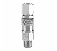 Garosa 1/4 Inch Swivel Joint, Stainless Steel Airless Spray Connector, 360 Degree Rotating Joint for Titan Sprayers and Hose Systems