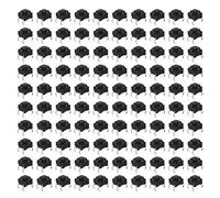 Garosa 100Pcs 6x6x5mm Tactile Push Button Switch Mini Switch Small Switch Micro Switch 4Pin with High Safety for Car Remote Key LCD Keyboard Electronics