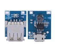 Garosa 10PCS Boost Step Up Power Supply Module 5V 1A USB Charger with Lithium Battery Protection Board DIY LED Display for 134N3P Projects