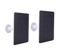 Garosa 10W Solar Panel for Ring Camera 10W Solar Charger for Outdoor Camera Power Panel with 9.8ft Cable IP65 DC USB C Micro USB Ports Compatible with Ring Cam Stick Up Cam