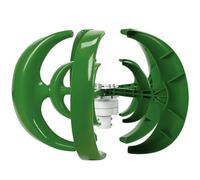 Garosa 1200W Wind, Alloy and Plastic Steel, Efficient Wind Energy Generator with 5 Blades for Hybrid Systems, Ideal for Cabins and Marine Use (24V)