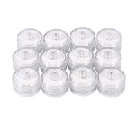 Garosa 12Pcs Tea Lights, Realistic Bright Flameless LED Tea Light Submersible Waterproof Battery Operated Electronic Tea Light for Wedding Christmas Party Decor(Colorful)
