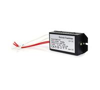 Garosa 12V Electronic Transformer Voltage Converter, Compact Design for Halogen Lamps, 20-160W Power Supply Driver with Dimmable Features and Remote Control (160W)