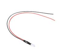 Garosa 12V LED Light Cable 20cm 0.06W 10pcs 5mm Multi-Color Wired LED Strip Red Yellow Blue Green White for DIY Lighting Projects