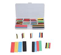 Garosa 164Pcs Heat Shrink Tubing Assortment Kit for Wire Insulation Connection and Protection With 8 Sizes Storage Box Suitable for Electrical Mechanical and Cable Joints