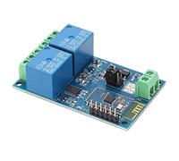 Garosa 2 Channel Bluetooth Relay Module 5V 10A Wireless Remote Control Switch for Mobile Phone APP SPP-C Serial Port Slave Module with 100000 Times Long Life