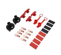 Garosa 2 Pack Battery Disconnect Switch, Copper Terminals, Keyed Power Cut Off for Car and Boat Battery Protection