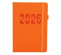 Garosa 2026 Daily Planner, A5 Size 5.71 X 8.46 Inch Soft Touch PU Leather Cover with Thick Bleed Proof Paper,Spacious Hourly Scheduling From 7AM to 8PM for Work Office Home School