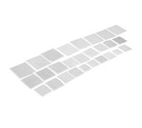 Garosa 27Pcs BGA Universal Stencils, Stainless Steel Rework Template Kit for CPU Repair, High Precision Suitable for Gaming Console