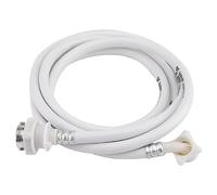 Garosa 2M Long White PVC Washing Machine Water Inlet Hose G1/2 Thread Universal Replacement Laundry Supply Line (3 Meter)