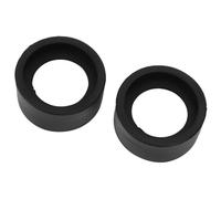 Garosa 2Pcs 36mm Rubber Eyepiece Protector Cover Microscope Eyeguard for Stereo Microscopes with Soft Impact-Reduction Design Inner Diameter 32-36mm (KP-H2 flat angle)