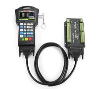 Garosa 3 Axis CNC Controller, Handheld USB Stand Alone Control System with 500KHZ Pulse 8 Inputs 7 Outputs S Curve Acceleration Metal Plastic for Router Engraver Hobbyists