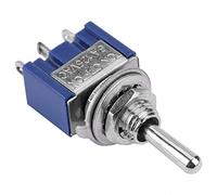 Garosa 3 Position Toggle Switch, Mini Toggle Switch for Automotive and Industrial 6A 125VAC, 3 Pin Design with Versatile Applications