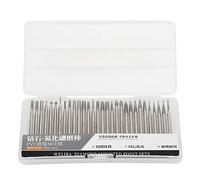 Garosa 30pcs 150 Grit Diamond Grinding Bits Kit Different Head ShapeMixed Kit Tools Metal Carving for Electric Grinder Jades Carving Carving Drilling,Grinding Head