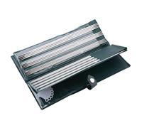 Garosa 44PCS Stainless Steel Knitting Needles 11 Sizes 25-36cm Smooth Set