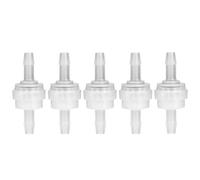 Garosa 5PCS inline check valve one way non-return valve fluorine rubber for water fuel gas liquid air flow control leak prevention chemical resistant durable