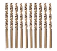Garosa 5Pcs Ti Plated High Speed Steel Drill Bits Twist Drill Bit Set for Metal Stainless Steel Copper Iron Aluminum with S Shaped Spiral Groove 5.0mm 5.2mm 5.5mm (5.2mm)