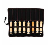 Garosa 8PCS Wood Chisel Set 6/10/14/18/22/26/30/38mm Bevel Edges Chisels 60CRV Steel Handle Woodworking Tools with Blade Guards for Wood Carving Joinery