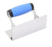 Garosa 90 Degree Right Angle Corner Trowel Stainless Steel Finishing Tool with Rubber Handle for Concrete Plaster Wall Floor Projects