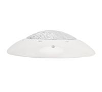 Garosa AC12V Warm Light LED Underwater Light IP68 Waterproof Rating Underwater Wall-Mounted Swimming Pool Lamp(25W)