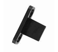 Garosa Adjustable Bottom Door Guide Clip with Screws, Sliding Barn Door Track Runner, Universal Wall Floor Mount Accessory for Interior Doors