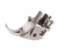Garosa Adjustable Roller Presser Foot for Thick Fabric Leather Sewing Machine Presser Foot with Steel Material for Gathering Pleats Ruffles