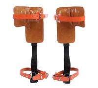 Garosa Adjustable Tree Climbing Spikes Robust Stainless Steel Anti Slip Gear for High Altitude Work 2 Units