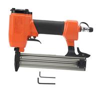 Garosa Alloy Steel Air Nailer Pneumatic Nail Gun Handheld Straight Nailer with Japanese Air Nozzle Interface for Woodworking Furniture Leather Fabric Assembling
