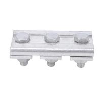 Garosa Aluminum Parallel Groove Clamp Parallel Groove Wire Clamp 3 Extruded Aluminum Alloy for 70-95mm² Wires with Large Arc Area High Conductivity