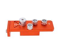 Garosa Aluminum Profile Drill Guide M5 M6 M8 with Punch Locator Efficient Tapping for Industrial Assembly Aluminum Alloy 1 Set
