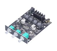 Garosa Amplifier Board Audio AMP Board PCB Stereo Bluetooth 5 0 Module 50W 50W Bass Treble Control AUX Input DC 9V 24V for Home Speakers Desktop Audio Users