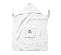 Garosa Baby Carrier Cover with Hood Winter Warm Windproof Soft Breathable Plush Blanket for Stroller with 4 Snap Buttons for Infant Carrier