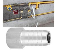Garosa Barb Connector 304 Stainless Steel Pipe Fitting BSPP 1 4 Female Thread Quick Coupling Connector Φ14mm for Hose Connection Water Line Air Line Workshop Use (BSPP1/4-F14)
