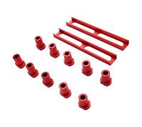 Garosa Bench Dog Clamps Bench Dogs Workbench Stops 10Pcs Aluminum Alloy Clamps 20mm Dia for Woodworking Safety and Stability