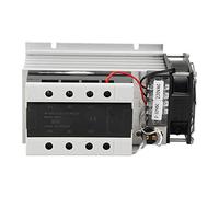 Garosa Berm Solid State Relay SSR 3-Phase 60A 24-480VAC Built-in Protection Over Voltage Over Current Short Circuit Large Heat Dissipation Terminals Small Size Easy Carry