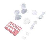 Garosa Breast Pump Replacement Parts, Silicone Accessories Duckbill Valves and Nipple Ruler for Smooth Pumping Experience and Safety for New Moms