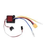 Garosa Brushed Electronic Speed Controller, 60A ESC for RC Car Boat with 3A BEC Output, Supports 540 550 750 Motors, Automatic Throttle Detection, LiPo NiMH Battery