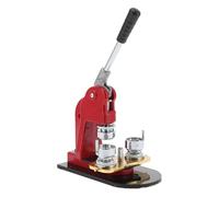 Garosa Button Maker, Ergonomic 25mm Badge Press Machine with 1000 Pieces for Home, Durable Aluminium Design, Perfect for Crafting Custom Badges