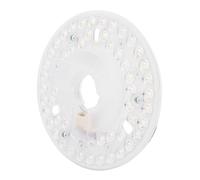 Garosa Ceiling Fan Light Retrofit Board, PC Material with Stable Brightness for Home Office Use, 12.5cm Diameter LED Light Upgrade Kit